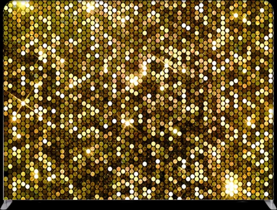 Fotobox Hintergrund Gold Glitzer — echter Hintergrund zum Aufbauen